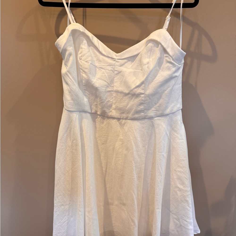 Francesca’s White strap Dress